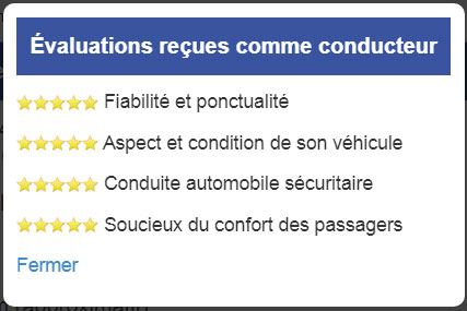 Évaluation du conducteur