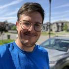 Driver offering a rideshare