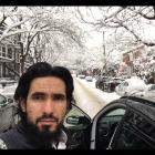 Driver offering a rideshare